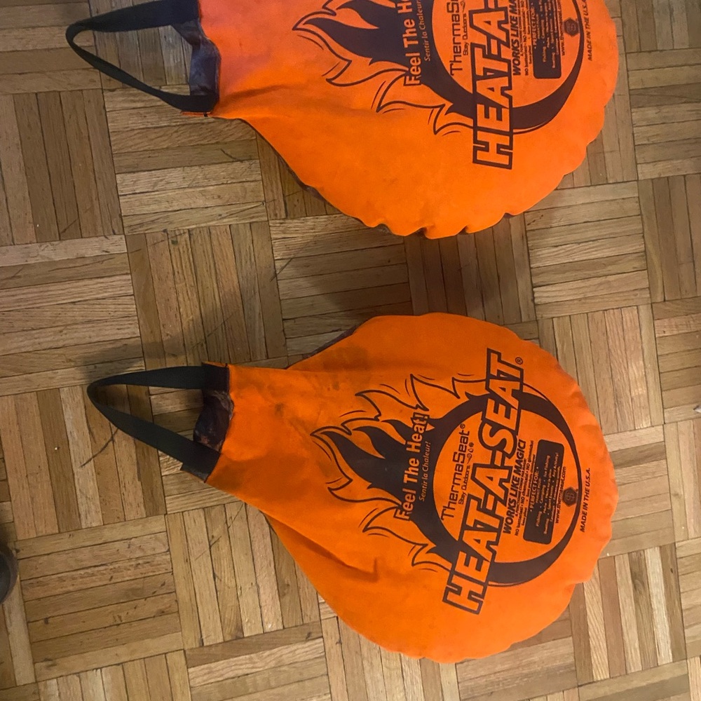 Therm-a-Seat Heat-a-Seat Orange Cushions